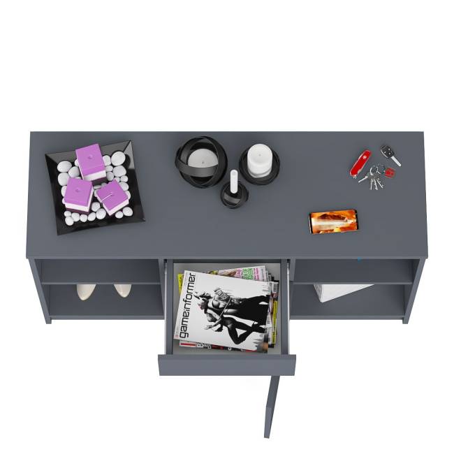 Тумба ТВ Мори МТВ1204.1 цвет графит