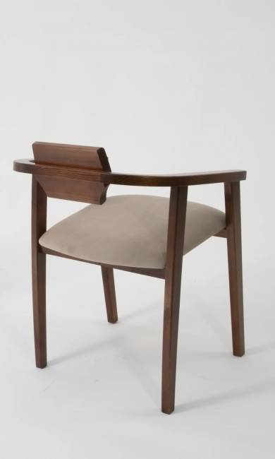 Стул-кресло Челси ПМ орех бежевый