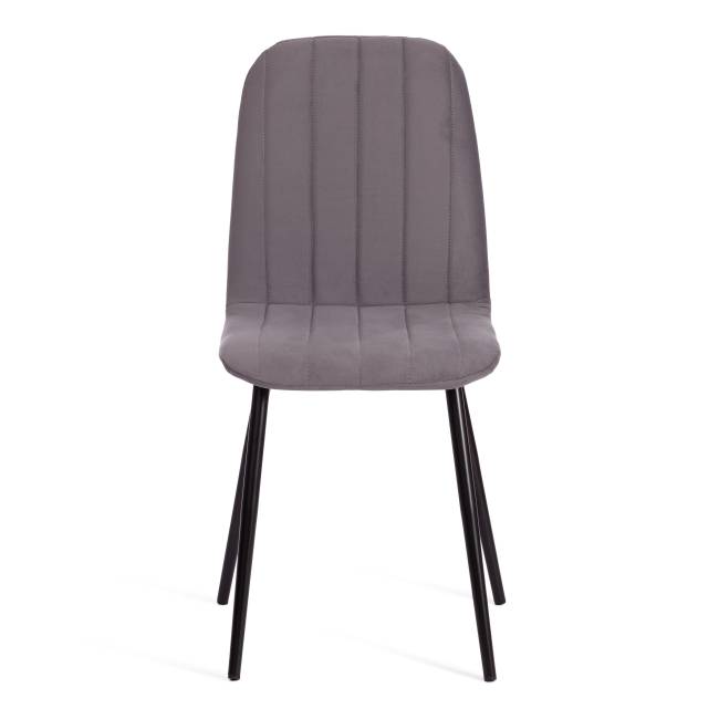 Стул ARC / 1 шт. в упаковке Велюр/металл , 46 х 52 х 88 см, темно-серый/черный темно-серый Велюр/металл Стул ARC / 1 шт. в упаковке Велюр/металл , 46 х 52 х 88 см, темно-серый/черный темно-серый Велюр/металл