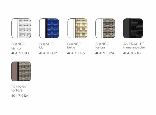 Шезлонг-лежак пластиковый Omega белый, тортора 1700-1945х690х910 мм Шезлонг-лежак пластиковый Omega белый, тортора 1700-1945х690х910 мм