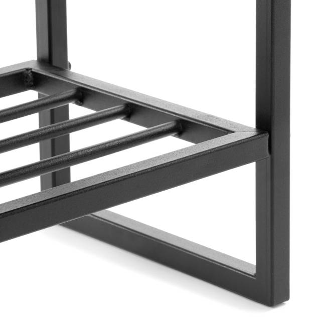 Банкетка-обувница Charli Lux/Чарли Люкс экокожа , Sharp Графит Sharp Графит экокожа Банкетка-обувница Charli Lux/Чарли Люкс экокожа , Sharp Графит Sharp Графит экокожа