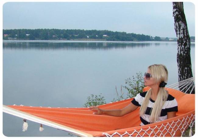 Гамак TANGO одноместный оранжевый Гамак TANGO одноместный оранжевый