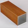 Зонт профессиональный 2.9х2.9 м Astro Timber имитация ироко, слоновая кость 2900х2900 мм
