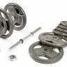 Набор гантелей с железной ручкой "HAMMERTONE", 2х16,5 кг