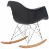 Кресло-качалка DOBRIN DAW ROCK, цвет черный