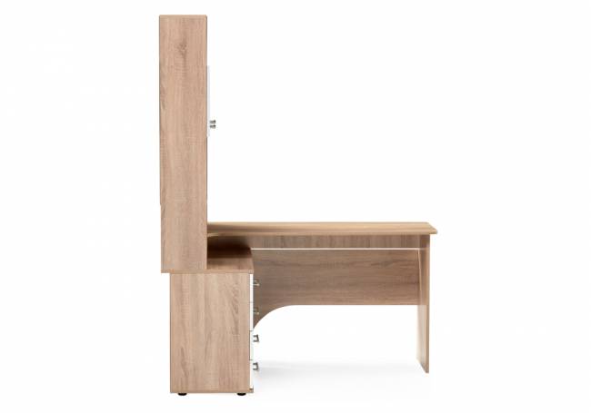 КСТ-14Л левый дуб сонома / белый