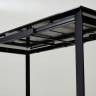 Стол CORNER 120 MATT BLACK MARBLE SOLID CERAMIC / BLACK, ®DISAUR