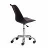 Офисное кресло TULIP (mod.106-1) / 1 шт. в упаковке металл/пластик/PU, 58 x 47 x 97см, Black (черный) / Chrome (хром) черный