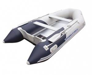 Надувная лодка "Mirovia Pro" 330х162х44см с жёстким дном, вёсла 162см, насос, транец, до 640кг