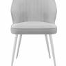 Стул DikLine 222M B22 GREY, ножки белые