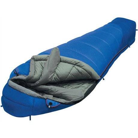 Мешок спальный MOUNTAIN Compact, синий, левый