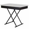 Стол-трансформер Лерон белый/черный Стол-трансформер Лерон белый/черный