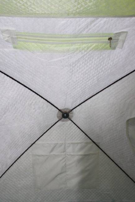 Палатка для зимней рыбалки Медведь Куб 2 трехслойная