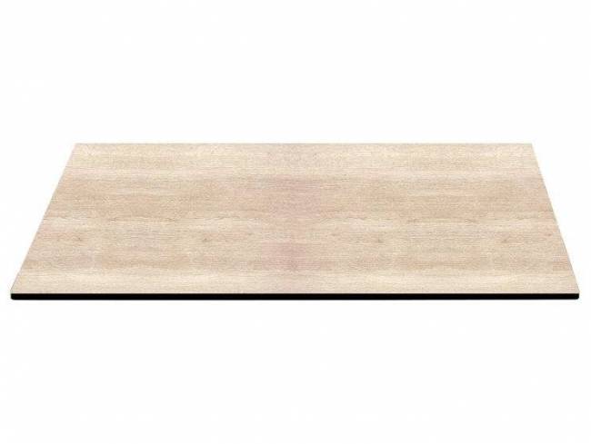 Столешница квадратная Compact Laminate для подстолья Nemo, Domino, Tiffany, Cross состаренный дуб тортора 700х700х10 мм