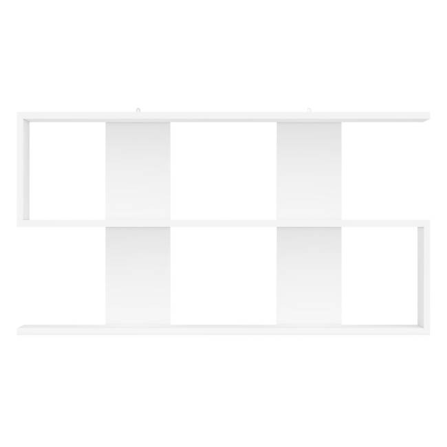 Навесная полка Мори 1200 цвет белый Навесная полка Мори 1200 цвет белый