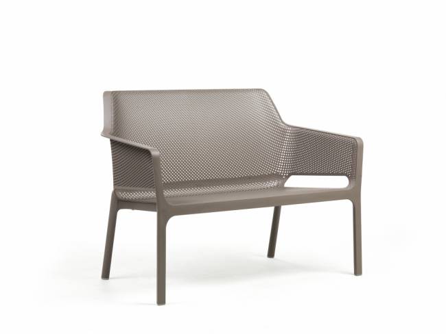 Диван пластиковый Net Bench тортора 1160х700х860 мм Диван пластиковый Net Bench тортора 1160х700х860 мм