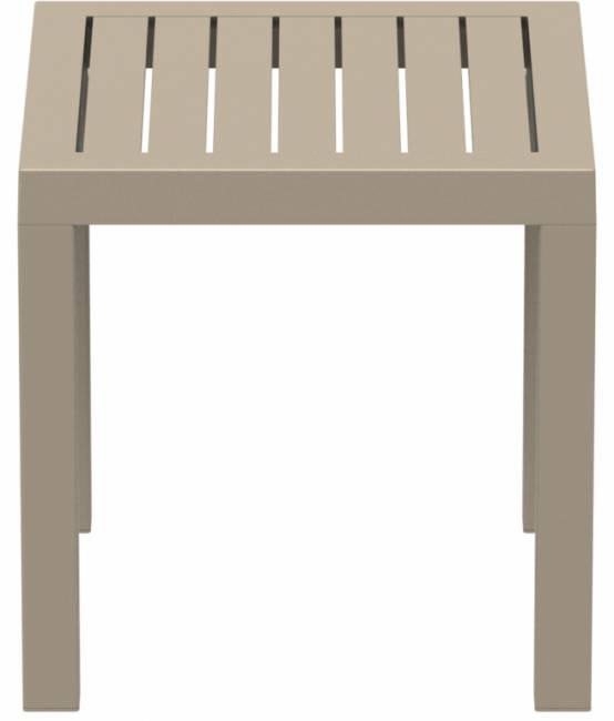 Столик пластиковый для лежака Ocean Side Table бежевый 450х450х450 мм Столик пластиковый для лежака Ocean Side Table бежевый 450х450х450 мм