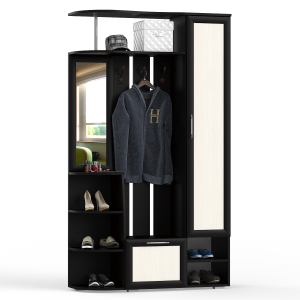 Прихожая Ксения-2, цвет венге/дуб лоредо