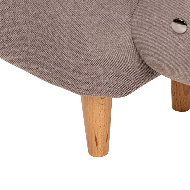 Пуф Leset Rhino COMBI Milos 16, компаньон Milos 02 Бук