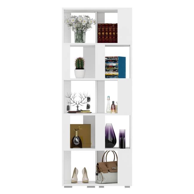 Комплект их 2-х стеллажей цвет белый Комплект их 2-х стеллажей цвет белый