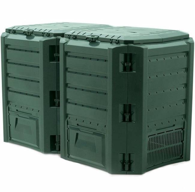 Компостер садовый 800 л MODULE IKSM800Z-G851 зеленый