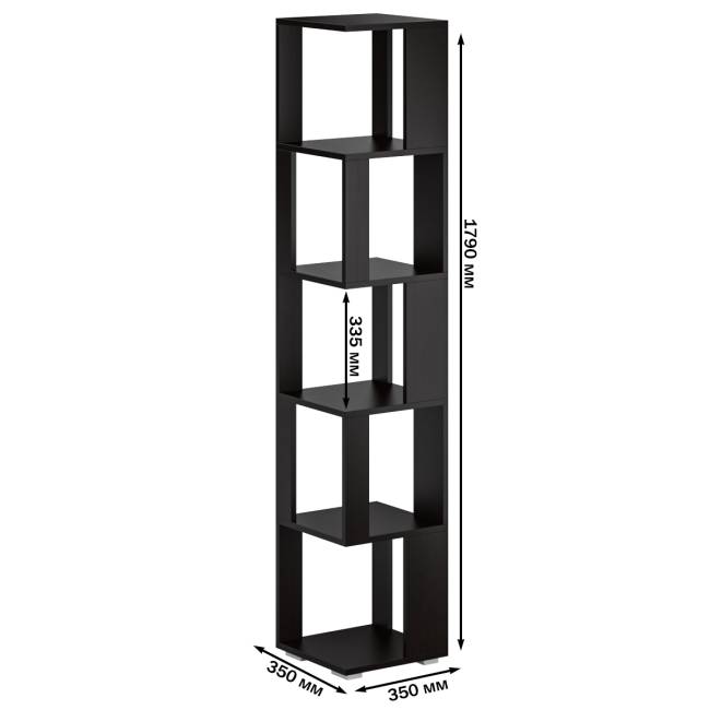 Комплект их 2-х стеллажей цвет венге/дуб лоредо