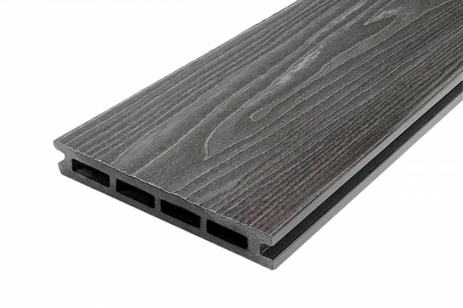 Террасная доска NauticPrime (Light) Esthetic Wood, 145*22, серый