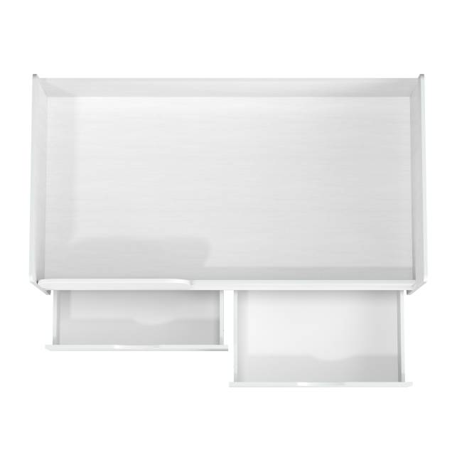 Кровать с ящиками Уна 11.22 цвет белый