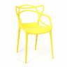 Стул Cat Chair (mod. 028) / 1 шт. в упаковке пластик, 54,5*56*84см, желтый, 037 желтый пластик
