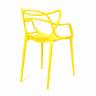 Стул Cat Chair (mod. 028) / 1 шт. в упаковке пластик, 54,5*56*84см, желтый, 037 желтый пластик