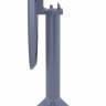 Стол пластиковый складной Sky Folding Table Ø60 темно-серый Ø600х740 мм