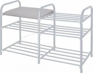 Этажерка для обуви Люкс арт. ЭТЛ3/С трехъярусная