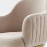 Стул Amely Beige / Gold