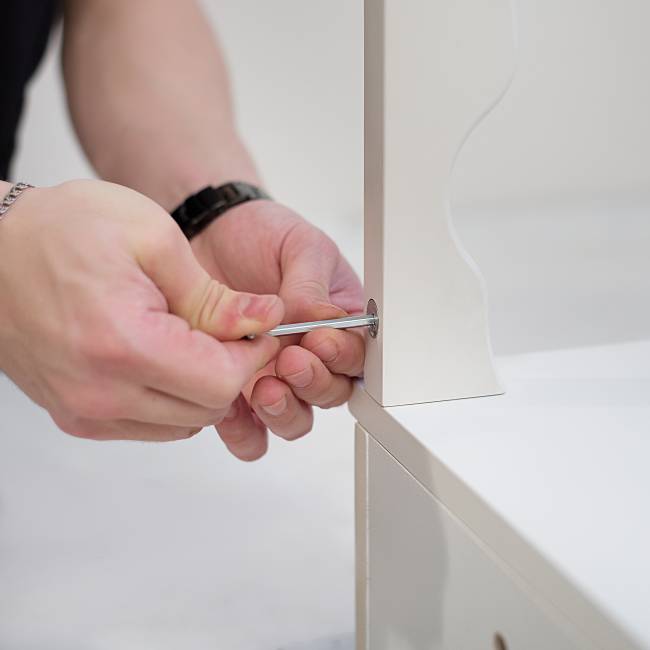 Консоль Берже 20 белый ясень