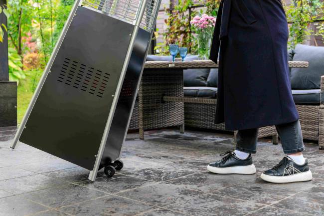 Уличный газовый обогреватель ADAM из металла