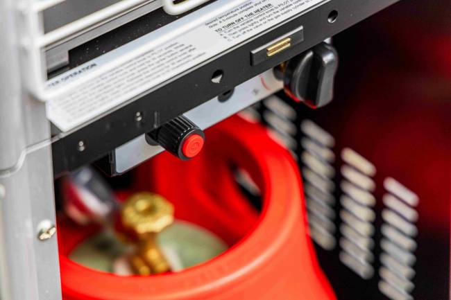 Уличный газовый обогреватель ADAM из металла