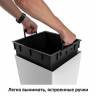 Кашпо для цветов Prosperplast Urbi Square 26,6+11л, белый