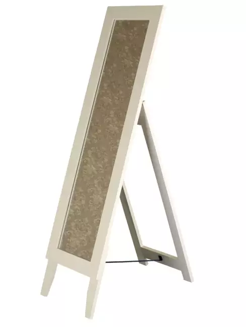 Зеркало напольное BeautyStyle 1 слоновая кость 138 см х 35 см Зеркало напольное BeautyStyle 1 слоновая кость 138 см х 35 см