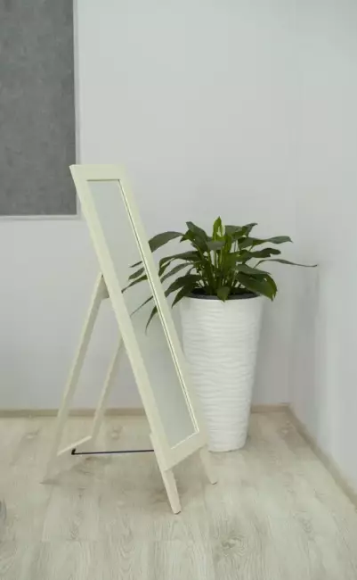 Зеркало напольное BeautyStyle 1 слоновая кость 138 см х 35 см Зеркало напольное BeautyStyle 1 слоновая кость 138 см х 35 см