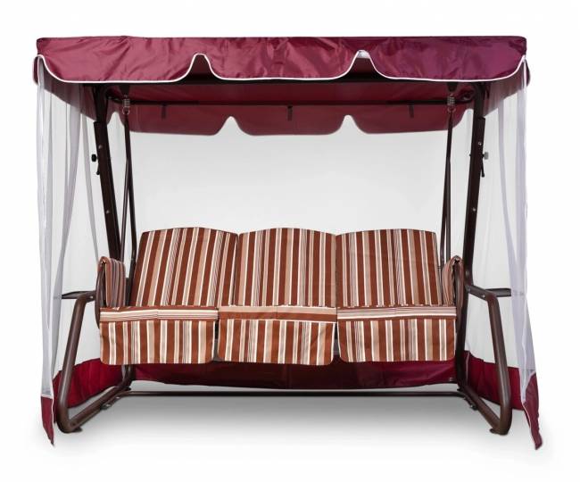 Тент-крыша + москитная сетка Венеция/Элегант Премиум/Артемида 210х140х200, бордовый Тент-крыша + москитная сетка Венеция/Элегант Премиум/Артемида 210х140х200, бордовый