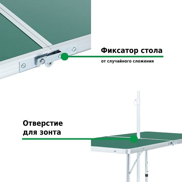 Набор мебели для пикника Green Glade M790-3 (зелёный) Набор мебели для пикника Green Glade M790-3 (зелёный)
