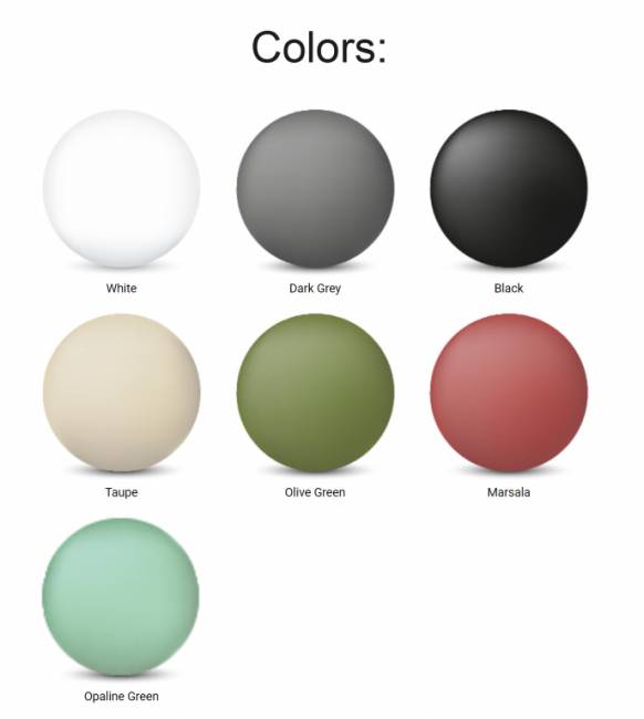 Стол пластиковый складной Helen Folding Table 60 черный 600х600х740 мм