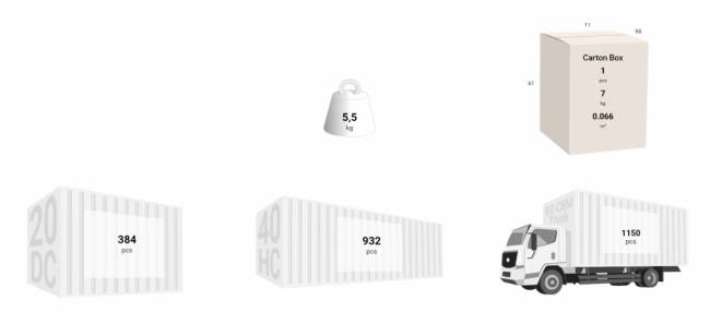 Стол пластиковый складной Helen Folding Table 60 черный 600х600х740 мм