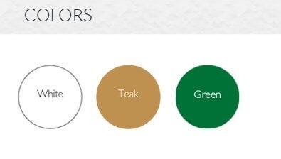 Шезлонг-лежак пластиковый Havana тик 1870x540x300 мм