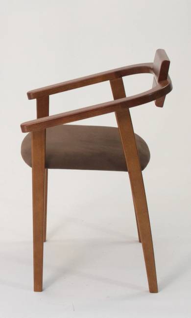 Стул-кресло Челси ПМ орех коричневый