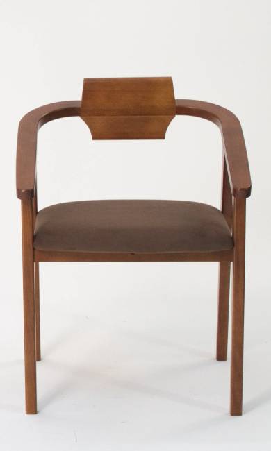 Стул-кресло Челси ПМ орех коричневый