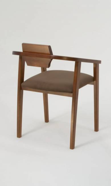 Стул-кресло Челси ПМ орех коричневый