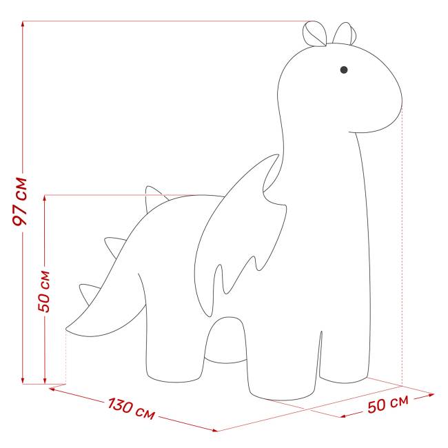 Пуф Leset Dragon Omega 45 Пуф Leset Dragon Omega 45