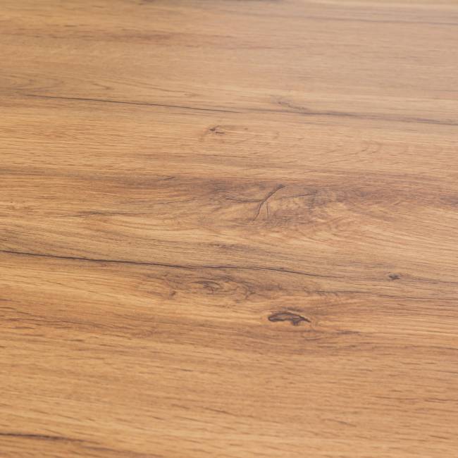 Стол PLUTO ЛДСП/металл, 120x80x77 см, Дуб вотан/Черный Дуб вотан/Черный ЛДСП/металл Стол PLUTO ЛДСП/металл, 120x80x77 см, Дуб вотан/Черный Дуб вотан/Черный ЛДСП/металл