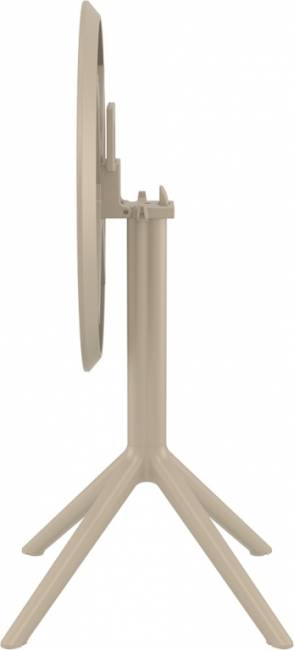 Стол пластиковый складной Sky Folding Table 60 бежевый 600х740 мм Стол пластиковый складной Sky Folding Table 60 бежевый 600х740 мм